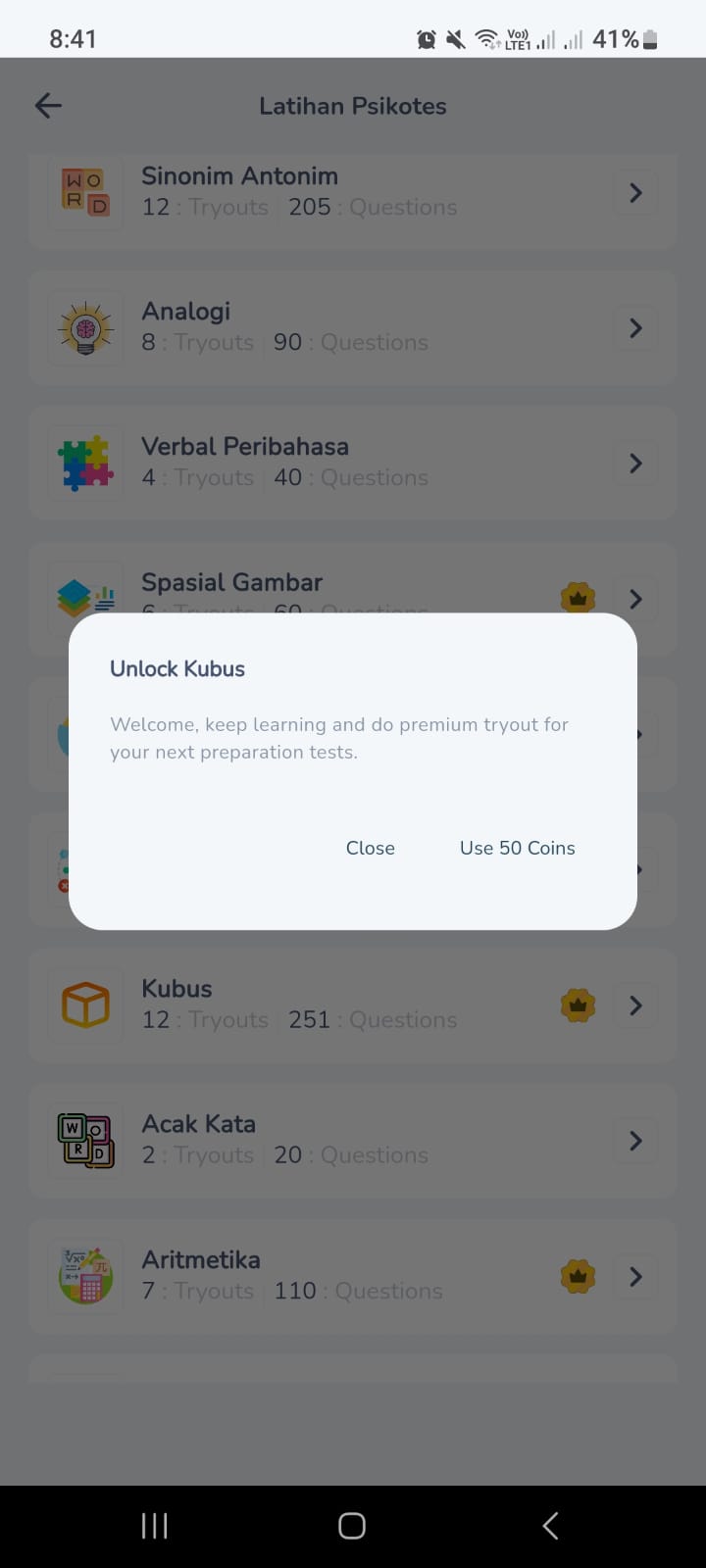 latihan psikotes kubus